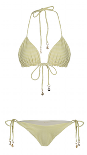 April Liora Bikini Top by Ola Azul