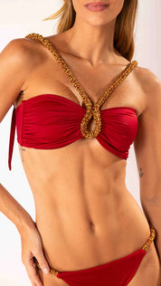 CROCHET STRAPLESS TUBE BIKINI B.TTC by FALESIA CARIOCA