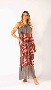 MACRAMÉ TULLE DRESS by FALESIA CARIOCA