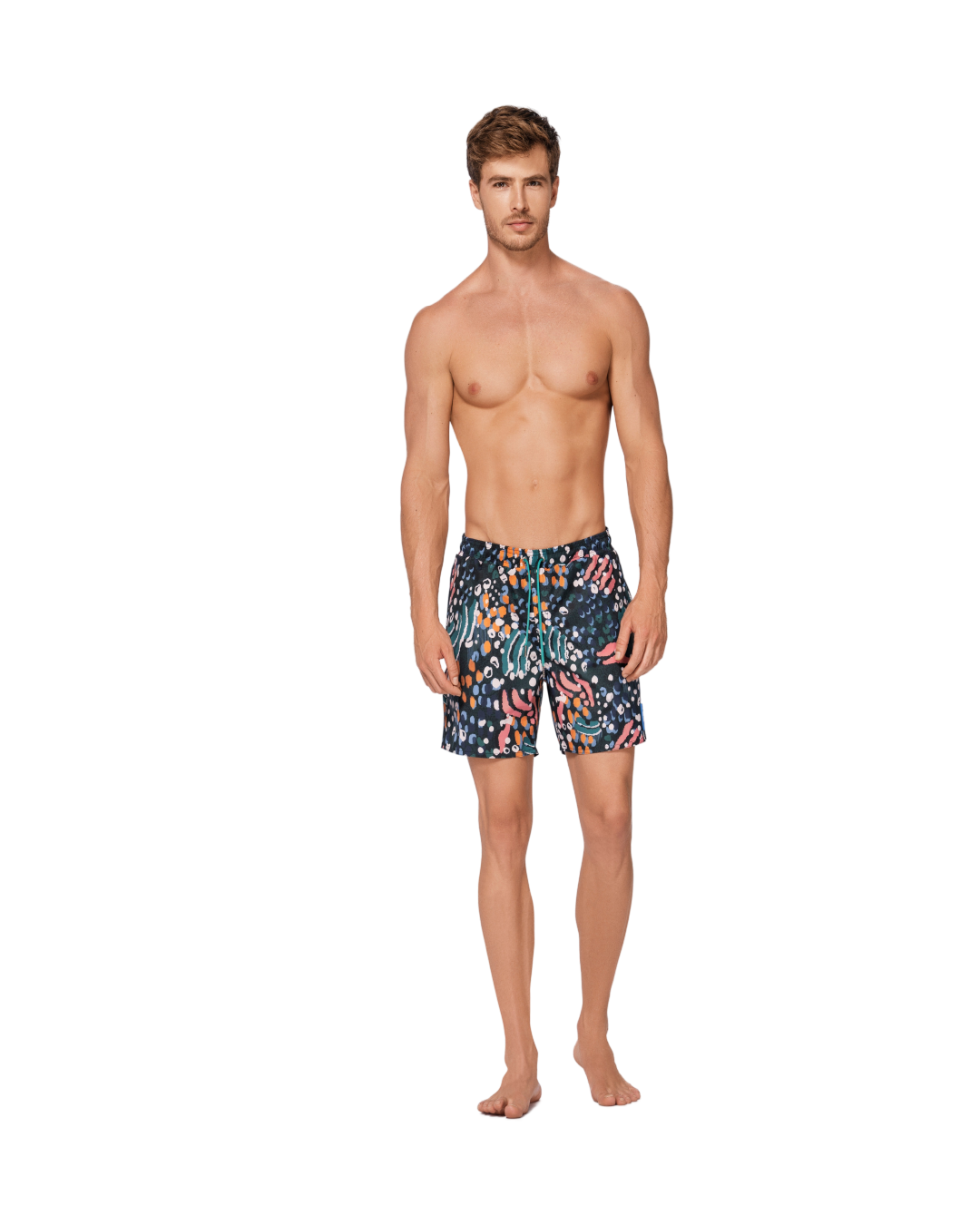 Leo Grunge Swimtrunks By Ola Azul