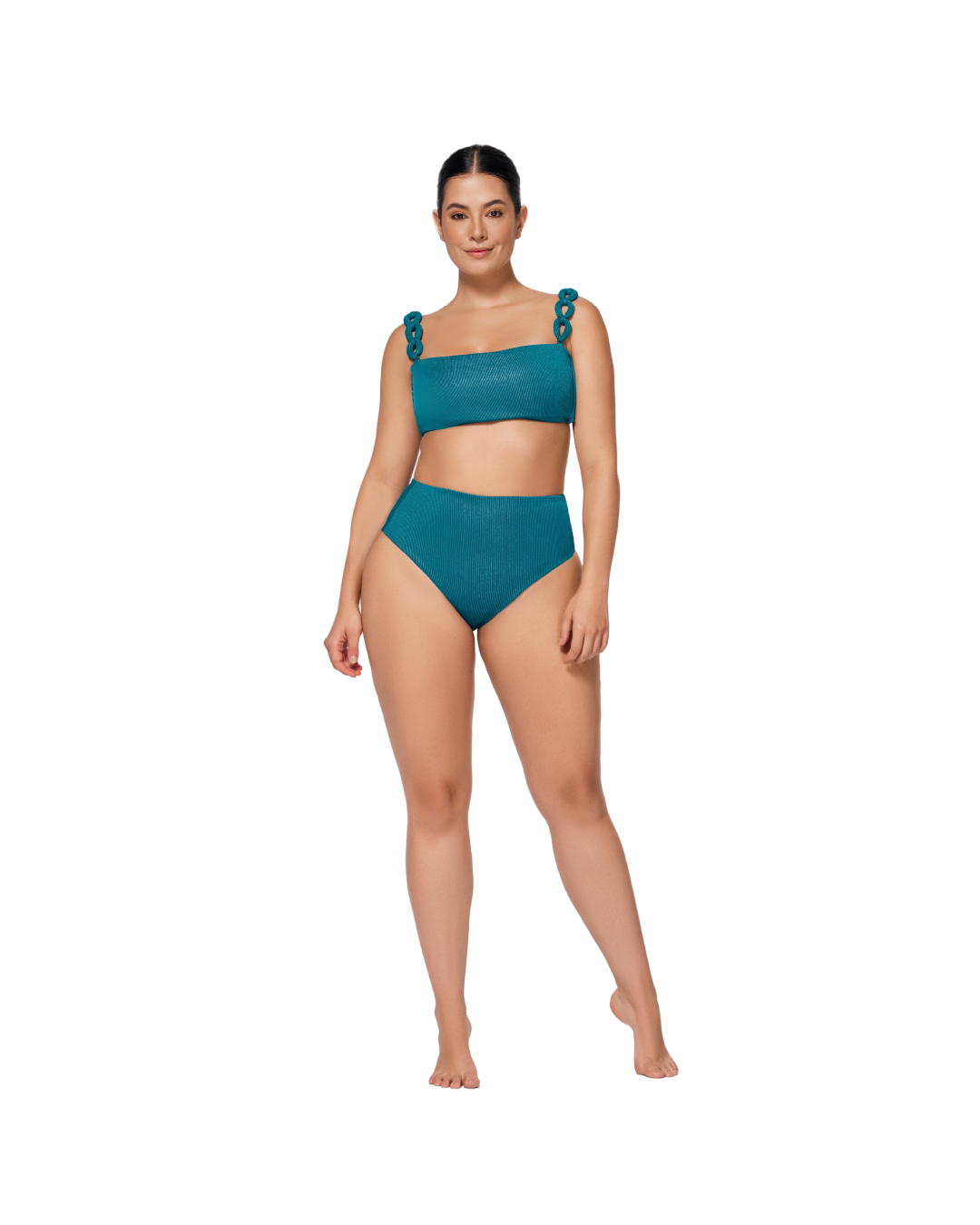 Madison Azure Bikini Bottom BY Ola Azul