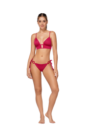 Karol Scarlet Bikini Top By Ola Azul